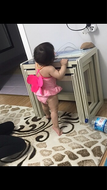 6 Ay Beden Kız bebek mayo