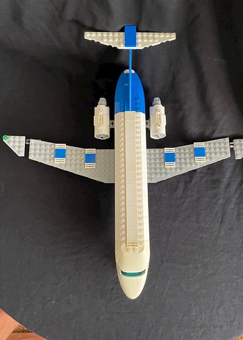 Beden Renk Lego 3181 Yolcu Uçağı