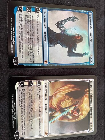 Beden Renk Magic the gathering Elspeth vs Tezzeret
