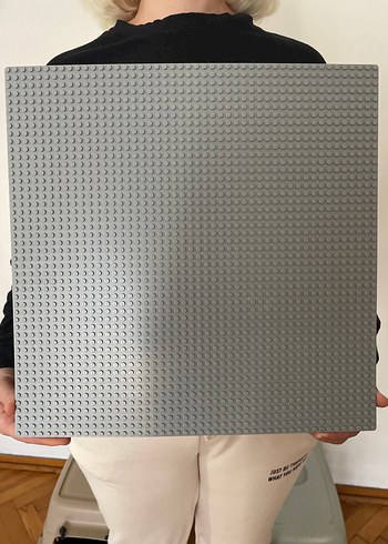 Gri Lego Yapı Tabanı 38x38
