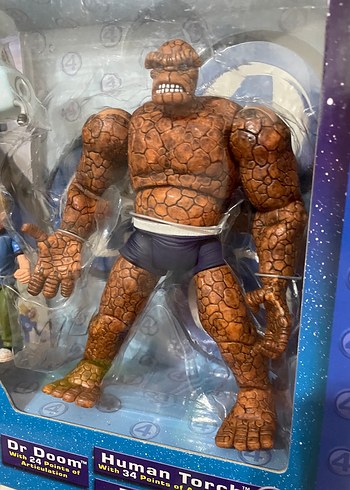  Beden 2004 Toybiz Marvel Legends Fantastik 4 Figür Seti