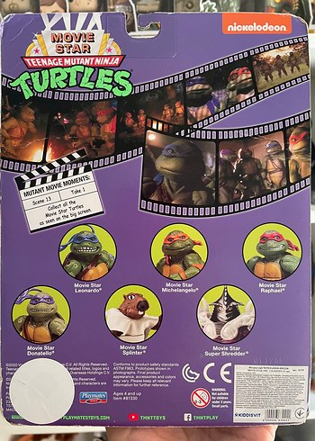Teenage Mutant Ninja Turtles Movie Star Shredder Figürü