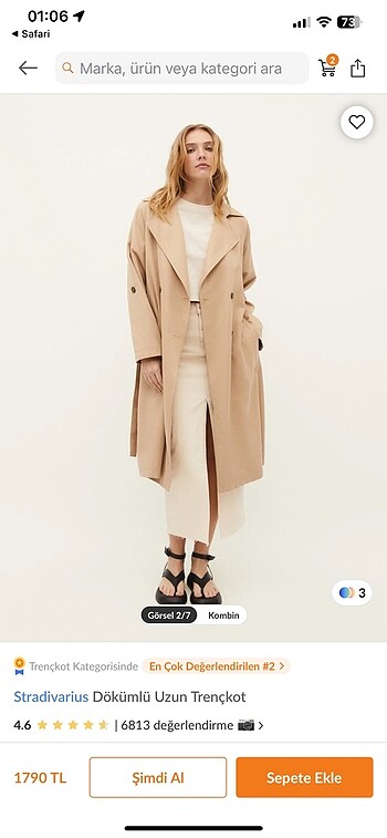 Stradivarius Stradivarius trençkot