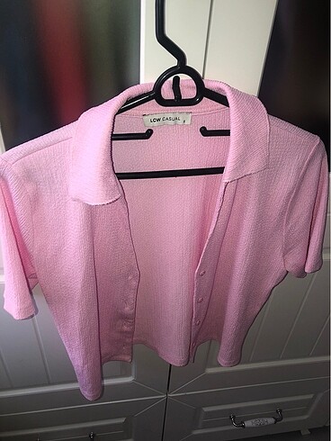 LC Waikiki LCW Pembe bluz gömlek