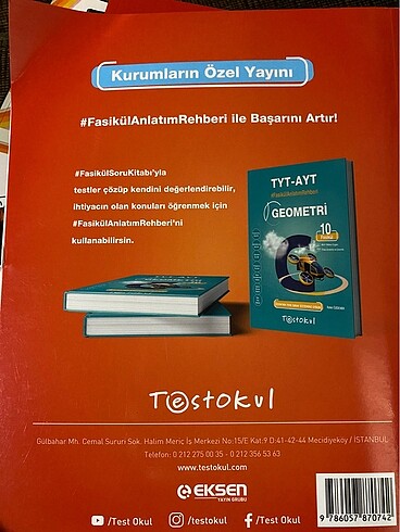  AYT GEOMETRİ FASİKÜL