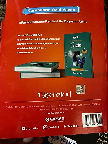  AYT FİZİK FASİKÜL