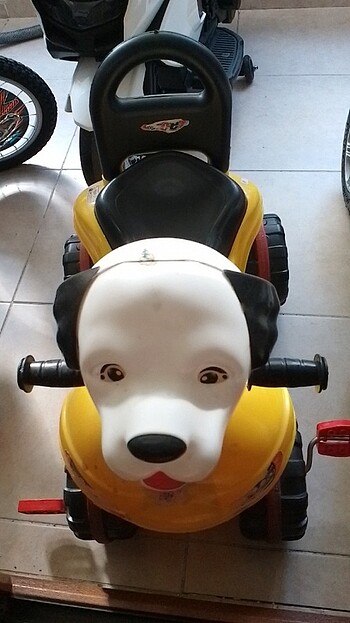 Enhoştoys köpekli pedallı ilk arabam