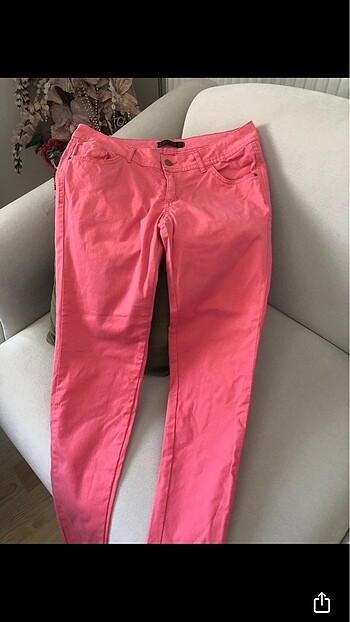 pembe kadın pantolon basic