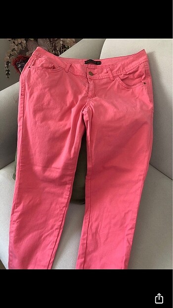 Diğer pembe kadın pantolon basic
