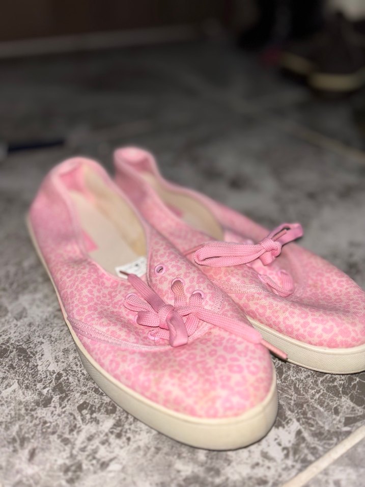 Pembe Bağcıklı Kadın Platform Spor Ayakkabı - Görsel 2