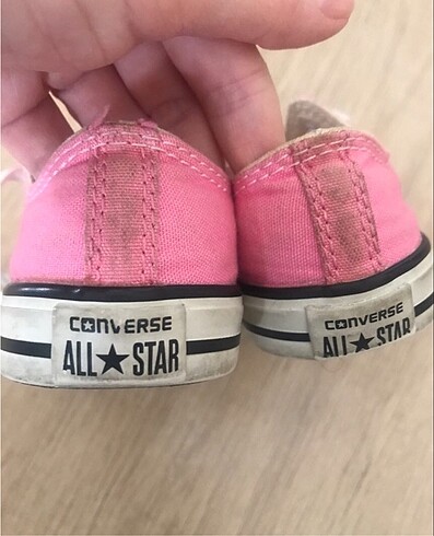 23 Beden Orijinal Pembe Converse