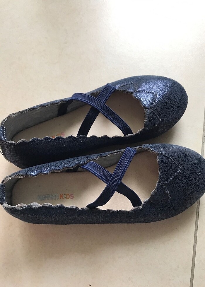 Koton Kız Çocuk Simli Babet - Görsel 2