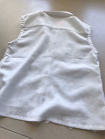 Şifon Dantelli Kız Çocuk Gömlek - Görsel 6