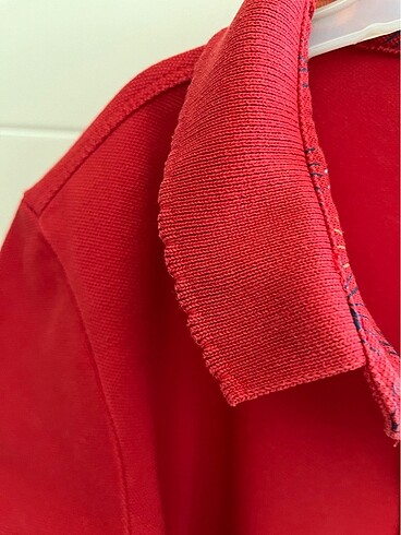 U.S. Polo Kırmızı Lacoste Tişört - Görsel 4