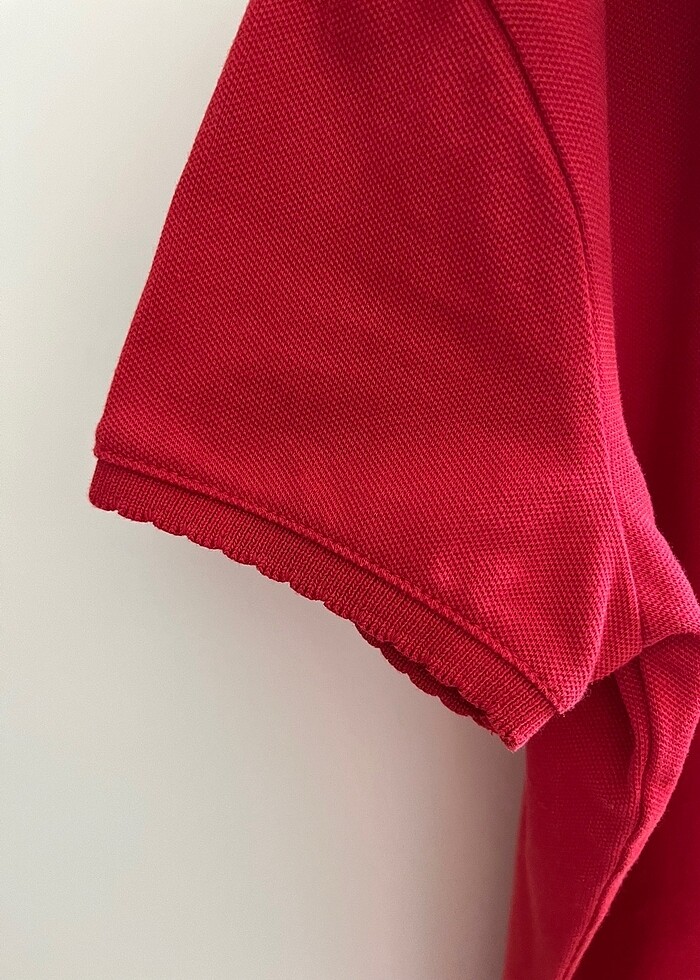 U.S. Polo Kırmızı Lacoste Tişört - Görsel 5