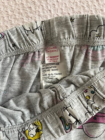 LCW Uzun Kollu Kız Çocuk Unicorn Pijama Takımı?? - Görsel 6