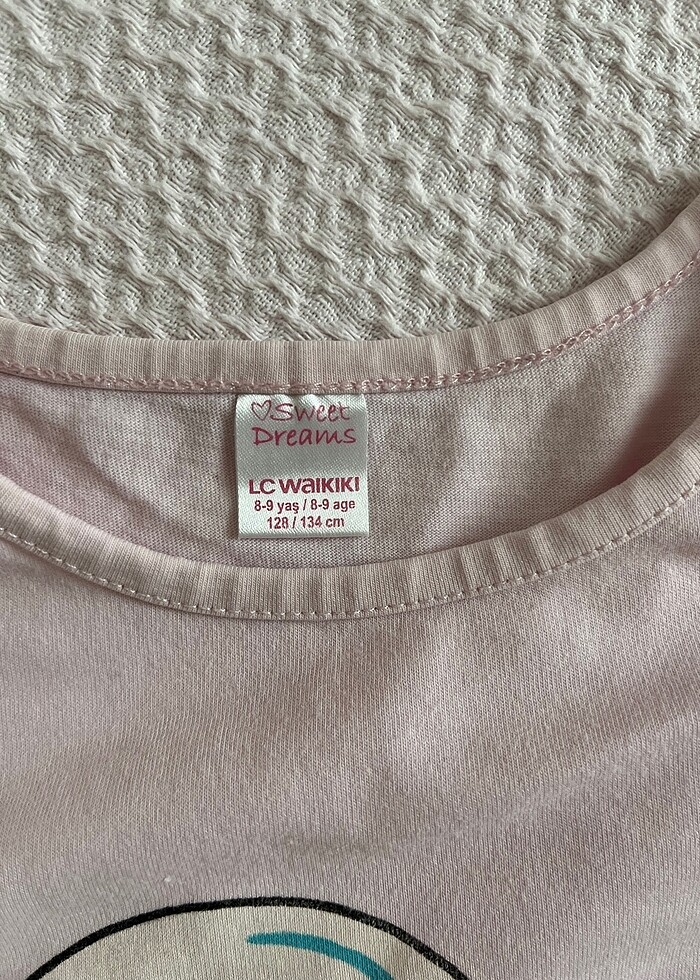 LCW Uzun Kollu Kız Çocuk Unicorn Pijama Takımı?? - Görsel 4