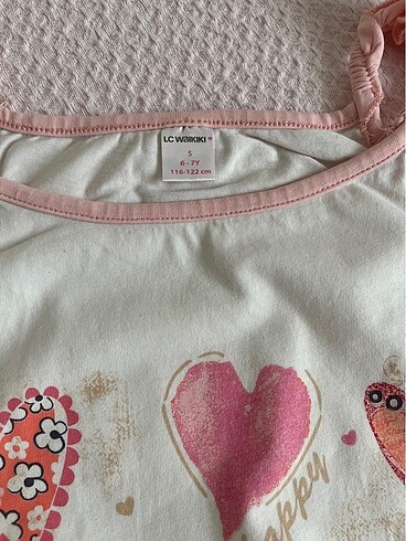 LCW Kız Çocuk İkili Pijama Takımı - Görsel 7