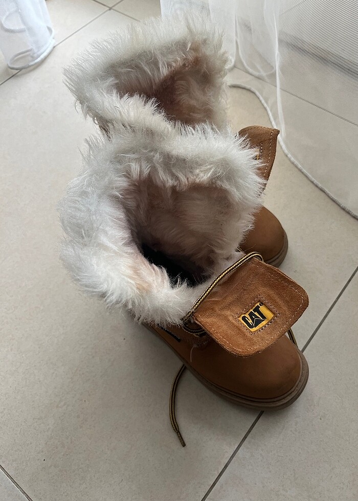 Caterpiller Tarçın Rengi Bot - Görsel 2