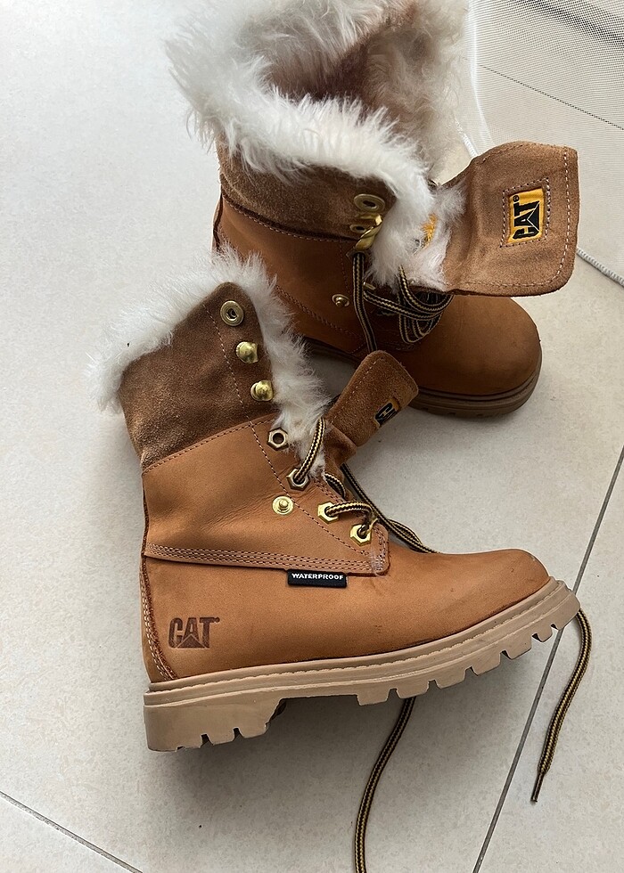 Caterpiller Tarçın Rengi Bot - Görsel 3