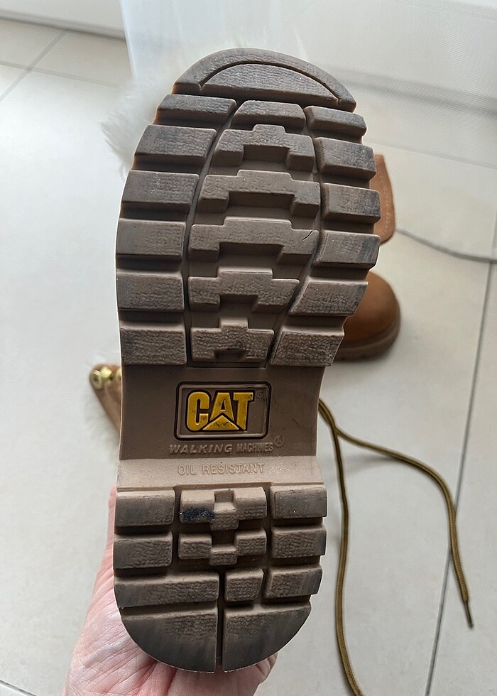 Caterpiller Tarçın Rengi Bot - Görsel 4