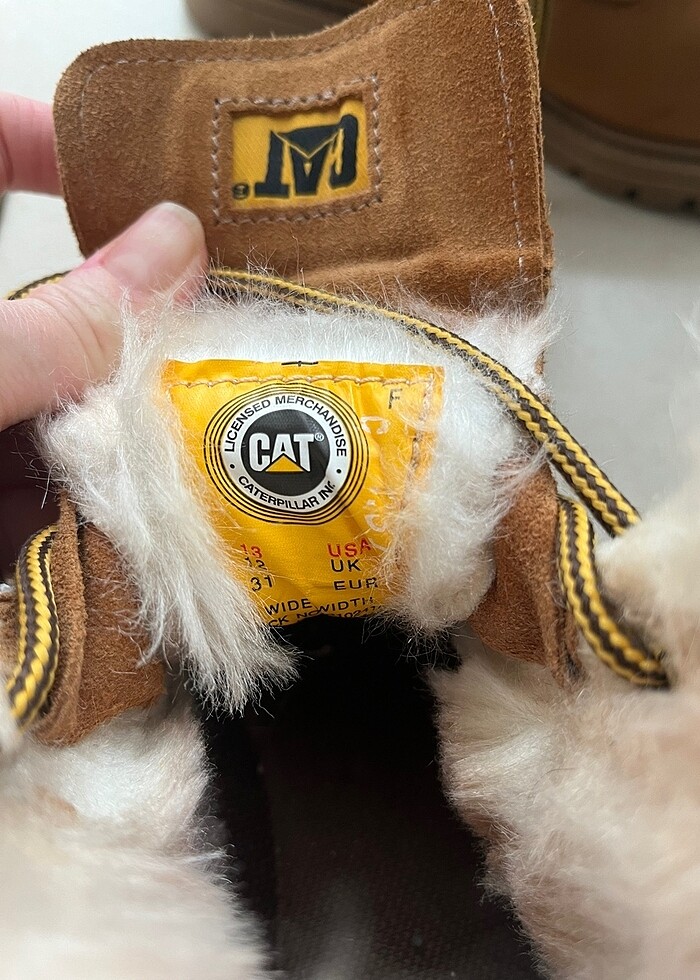 Caterpiller Tarçın Rengi Bot - Görsel 5