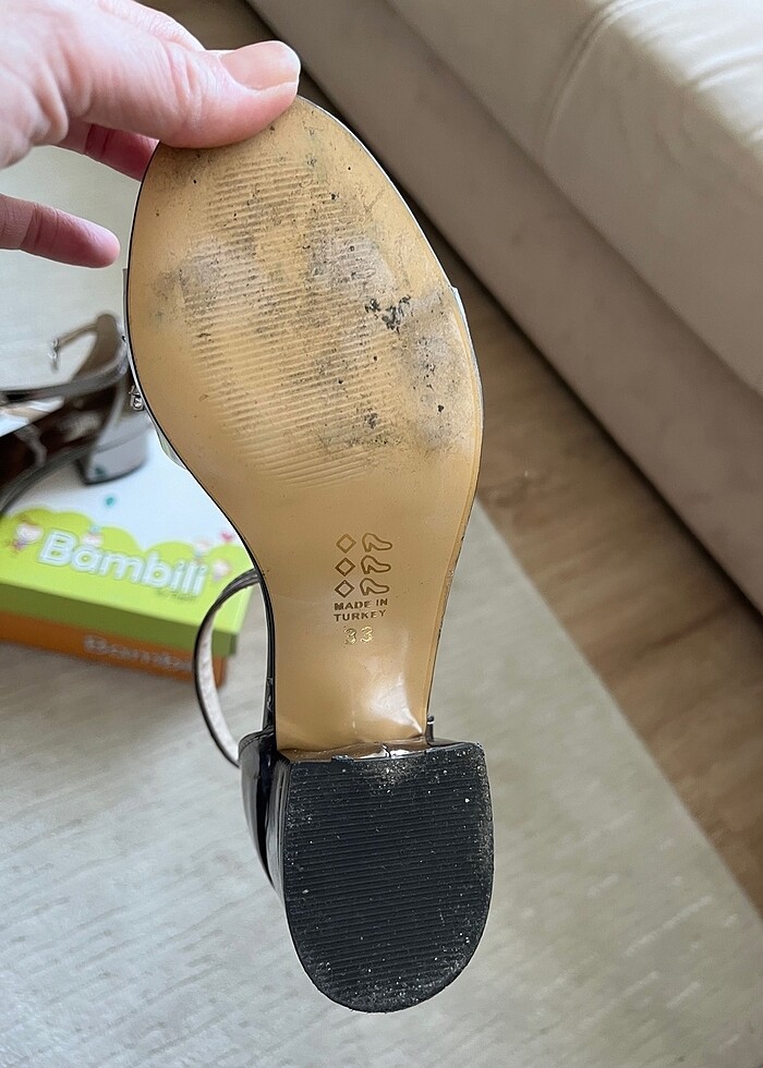 kız Çocuk Topuklu Ayakkabı - Görsel 4