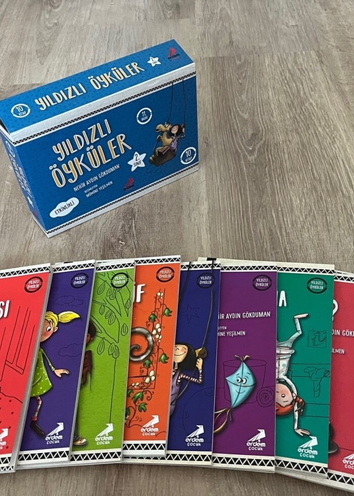 Erdem Çocuk Yıldızlı Öyküler Okuma Seti (10 Kitap) - Görsel 4