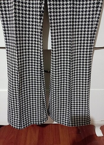 Kız çocuk pant İspanyol paça - Görsel 2