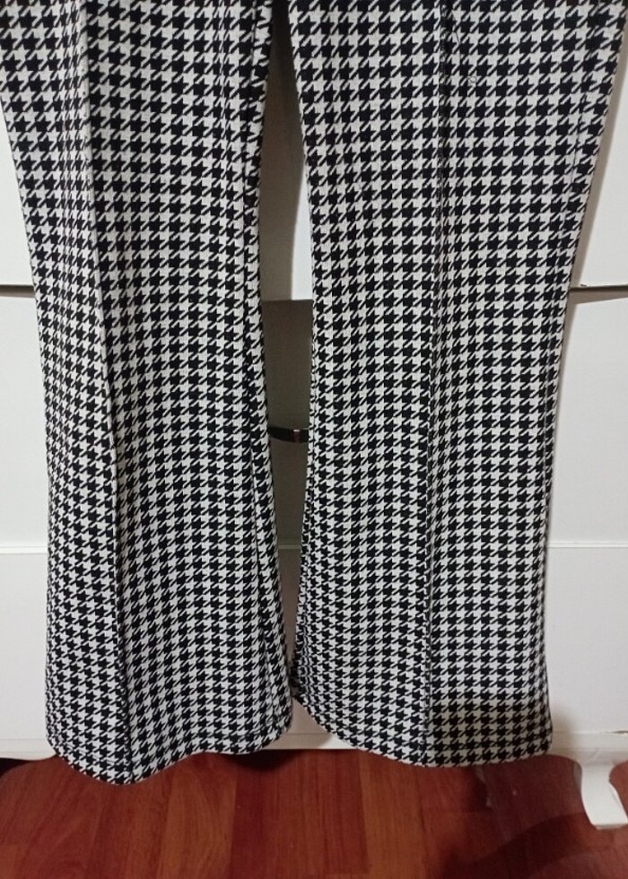 Kız çocuk pant İspanyol paça - Görsel 2