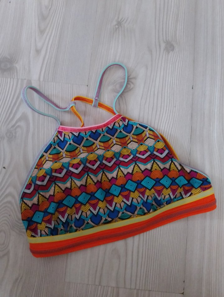 Penti Çok Renkli Africa Halter Bikini Üstü - Görsel 2