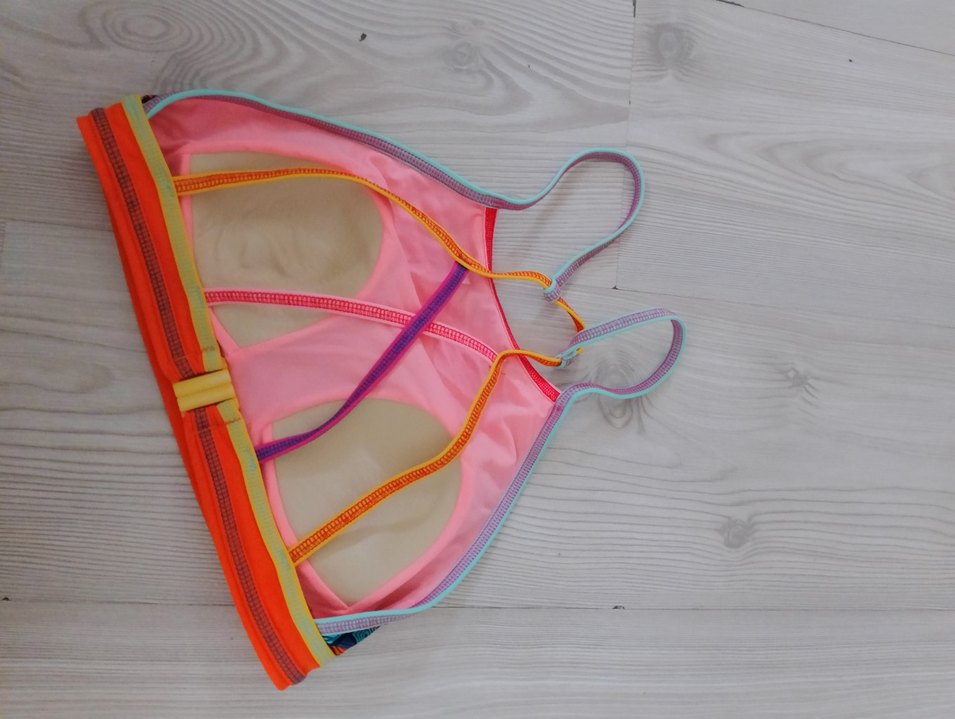 Penti Çok Renkli Africa Halter Bikini Üstü - Görsel 3