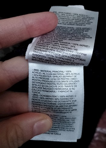 Siyah Kürklü Yün Çocuk Yelek - Görsel 6