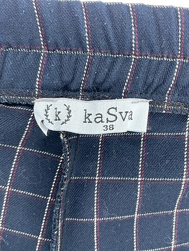 38 Beden lacivert Renk PreLoved Kumaş Pantolon %70 İndirimli.