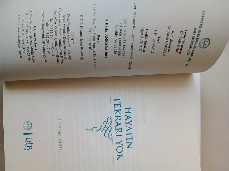 Hayatın Tekrarı Yok - Ülfet Görgülü - Görsel 3