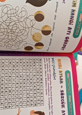 Renkli Çocuk dini değerler eğitici bulmaca seti 5 kitap - Görsel 6