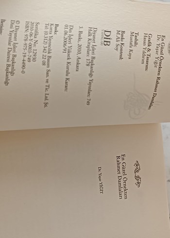 En Güzel Örneğten Rahmet Damlaları Kitabı - Görsel 2