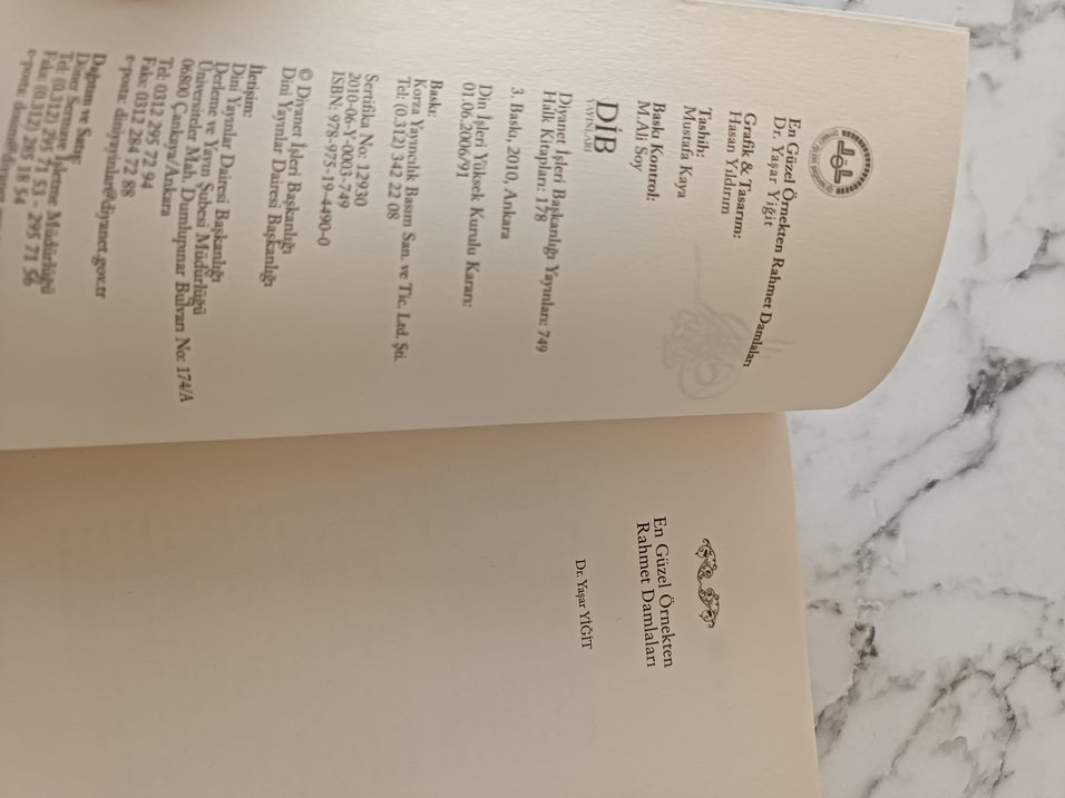 En Güzel Örneğten Rahmet Damlaları Kitabı - Görsel 2