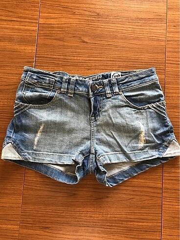 Jeans mavi mini kot