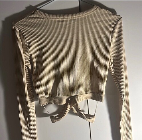 m Beden ten rengi Renk Crop bluz