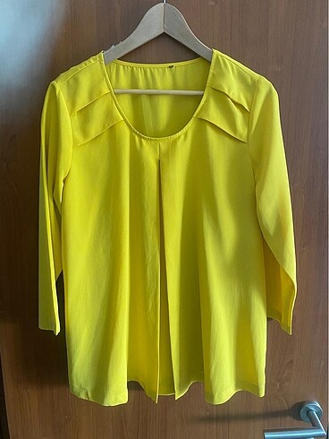 Hardal rengi tunik