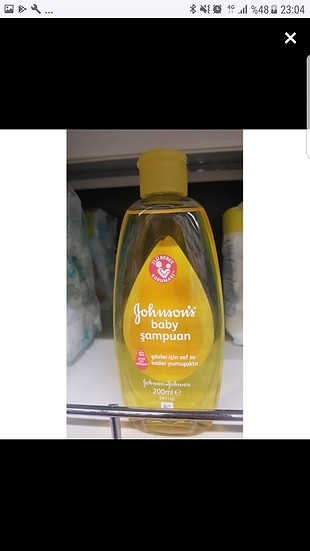 JOHNSONS BEBEK ŞAMPUANI 200 ML.