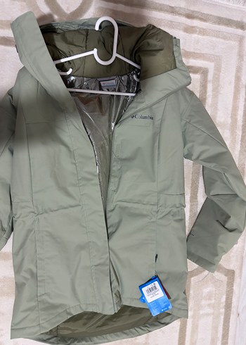 Mine yeşili Midi Kadın Columbia Fermuarlı Kapüşonlu - Görsel 6