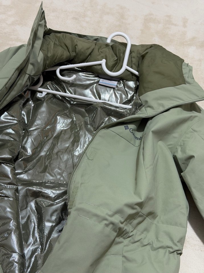 Mine yeşili Midi Kadın Columbia Fermuarlı Kapüşonlu - Görsel 3