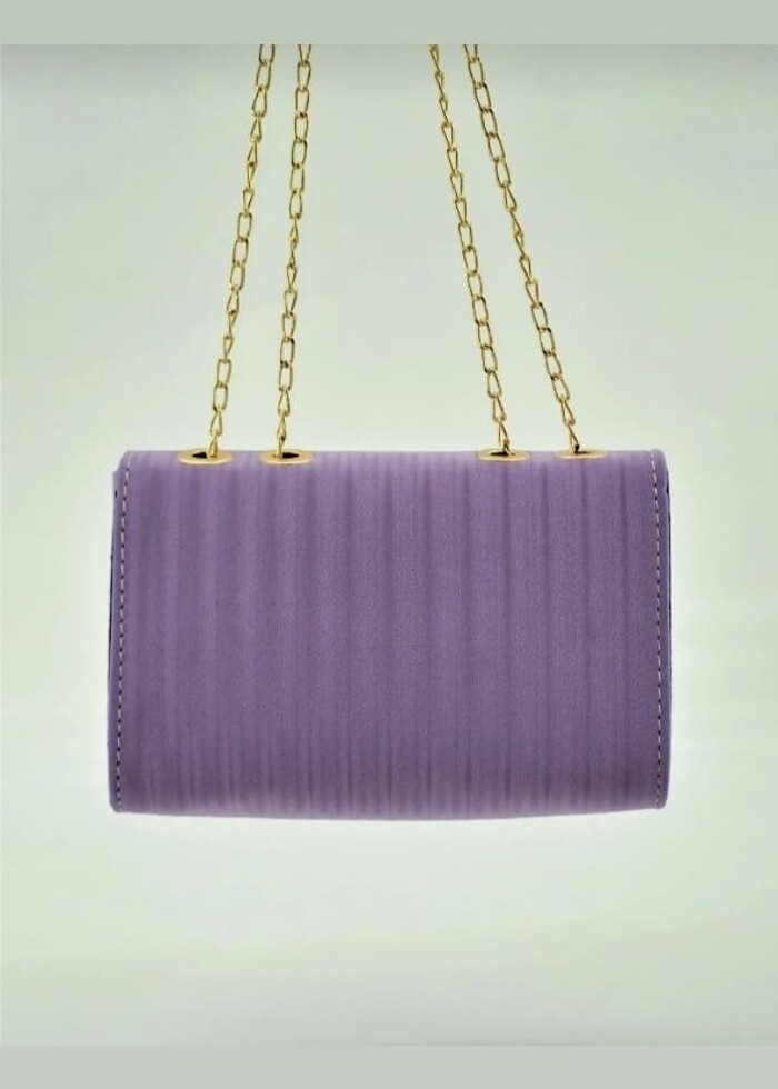 Kadın zincirli el ve omuz çantası - Görsel 2