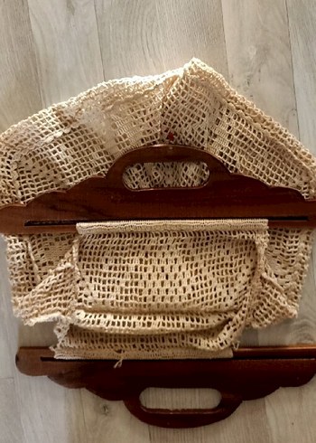 Nakışlı Kırmızı Mini Bohem Elbise çanta sandik - Görsel 2