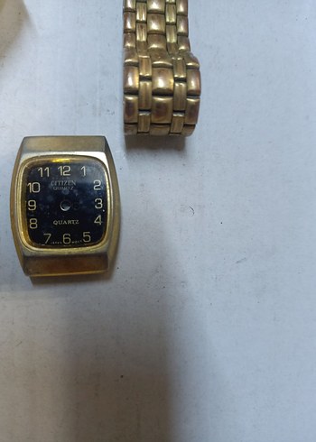 Vintage Erkek Gri Metal Saat Kasa ve Kordon - Görsel 5