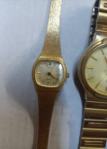 Vintage Erkek Gri Metal Saat Kasa ve Kordon - Görsel 6