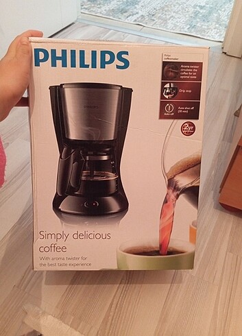 Philips- Filtre Kahve makinesi 