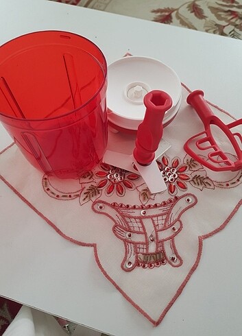 Beden kırmızı Renk Tupperware Manüel rondo